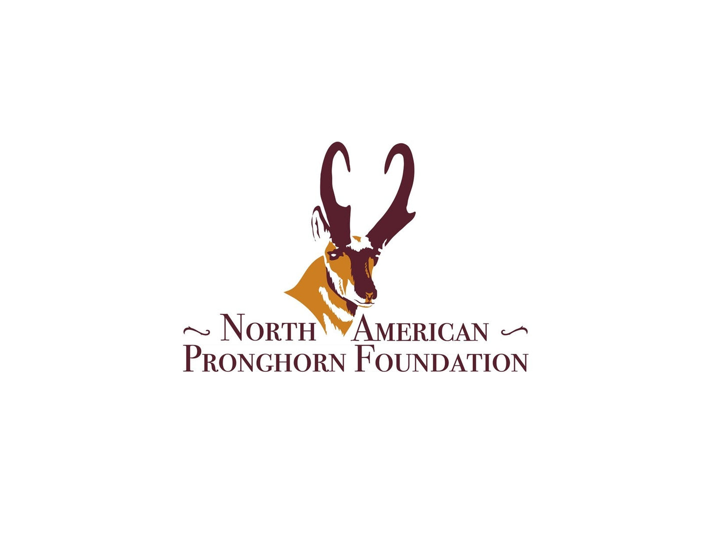 North American Pronghorn Foundation 2D Broadside Pronghorn Conservation Series Target