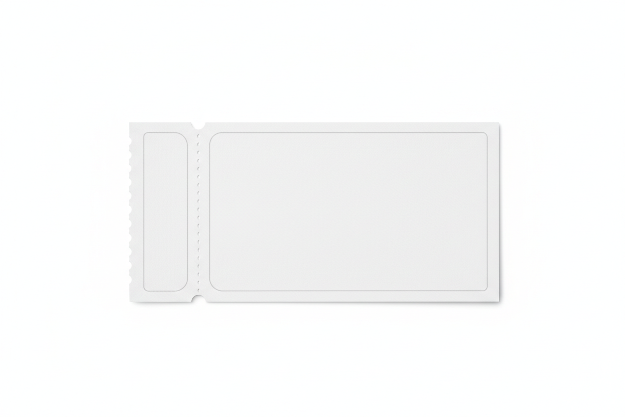 White General raffle Tickets